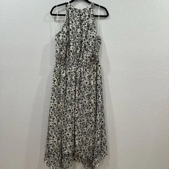Lane Bryant halter polyester‎ dress flower pattern size 20 - Picture 2 of 11